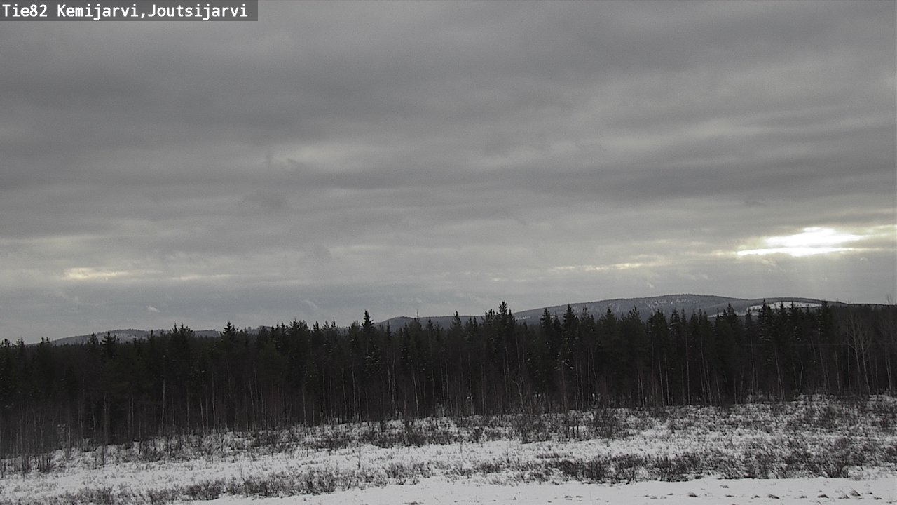 Kelikamerat Kuva Tie 82 Kemijärvi, Joutsijärvi, Kemijärvi, Lappi