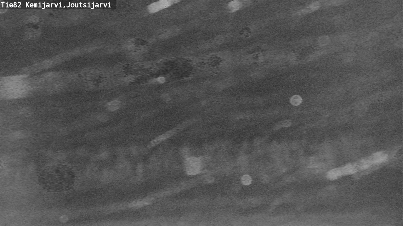 Weather Camera Image Road 82 Kemijärvi, Joutsijärvi, Kemijärvi, Lappi