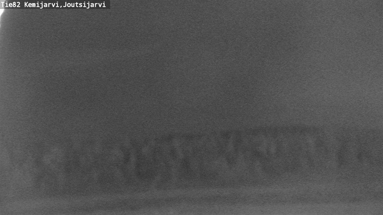 Weather Camera Image Road 82 Kemijärvi, Joutsijärvi, Kemijärvi, Lappi