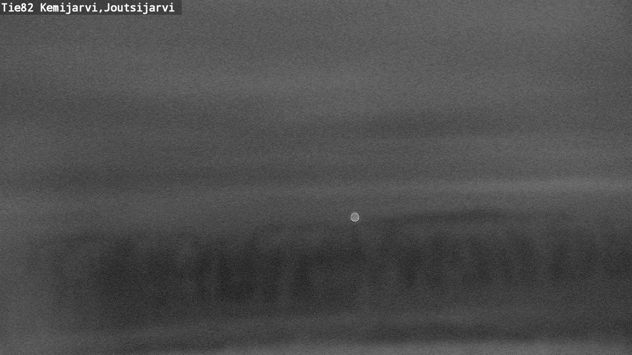 Weather Camera Image Väg 82 Kemijärvi, Joutsijärvi, Kemijärvi, Lappi