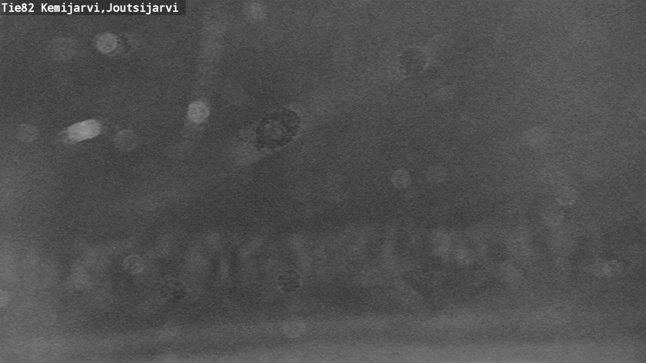 Weather Camera Image Road 82 Kemijärvi, Joutsijärvi, Kemijärvi, Lappi