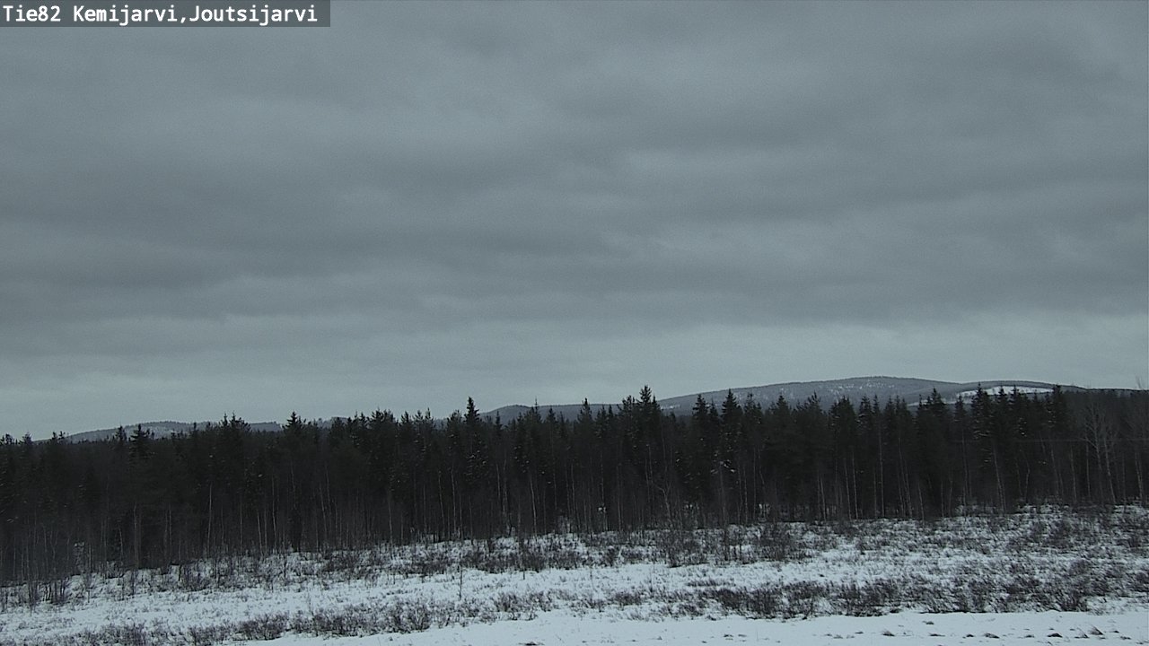 Kelikamerat Kuva Tie 82 Kemijärvi, Joutsijärvi, Kemijärvi, Lappi