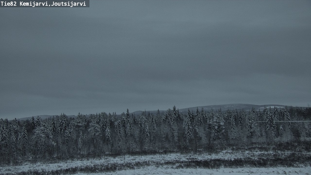 Kelikamerat Kuva Tie 82 Kemijärvi, Joutsijärvi, Kemijärvi, Lappi