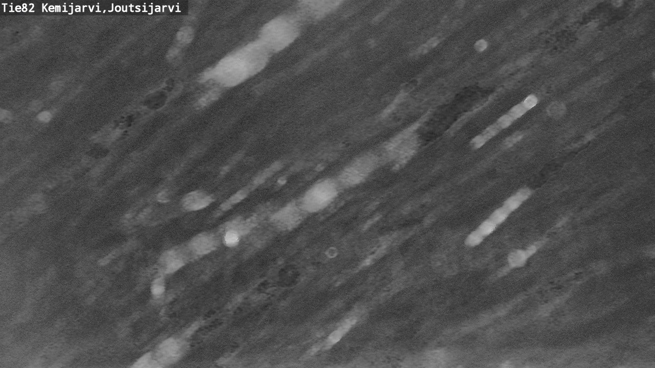 Weather Camera Image Road 82 Kemijärvi, Joutsijärvi, Kemijärvi, Lappi