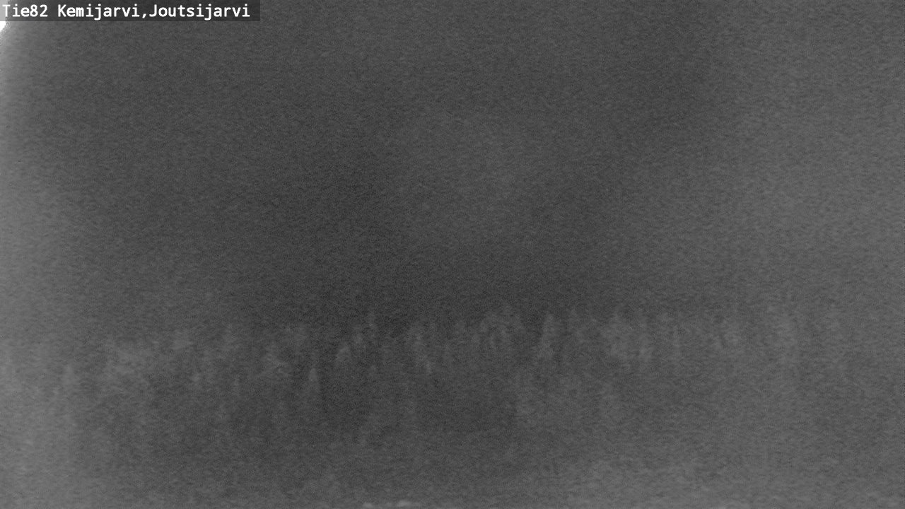 Weather Camera Image Väg 82 Kemijärvi, Joutsijärvi, Kemijärvi, Lappi