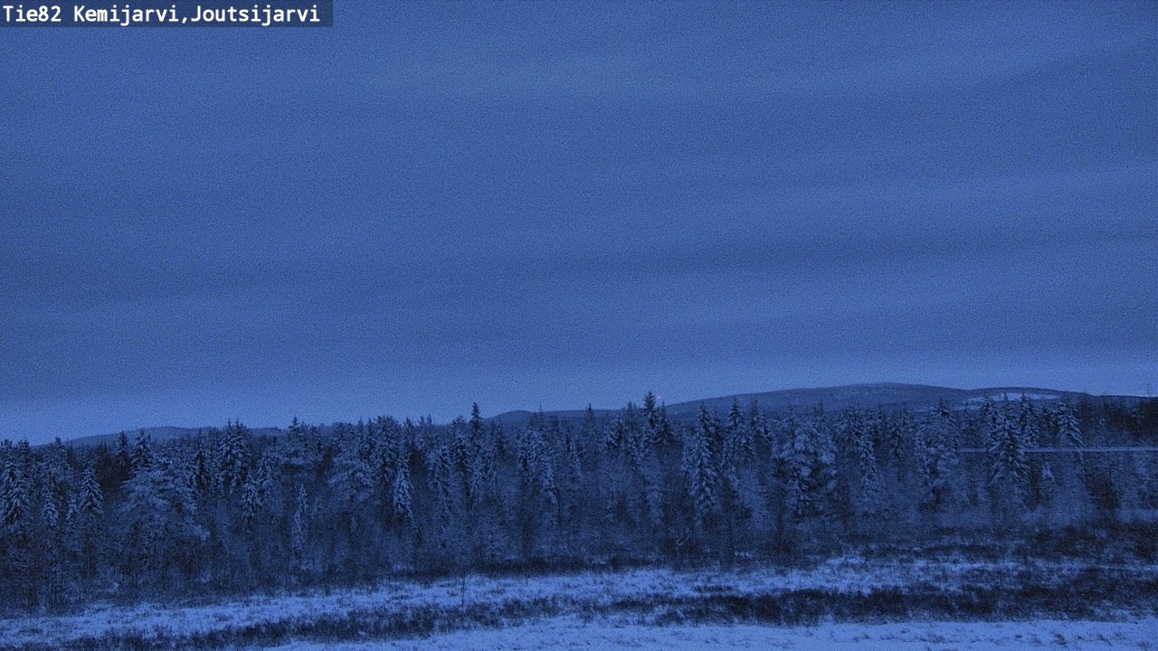 Kelikamerat Kuva Tie 82 Kemijärvi, Joutsijärvi, Kemijärvi, Lappi