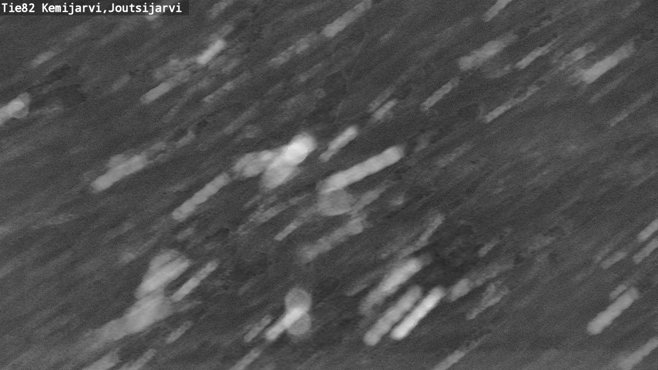 Weather Camera Image Road 82 Kemijärvi, Joutsijärvi, Kemijärvi, Lappi