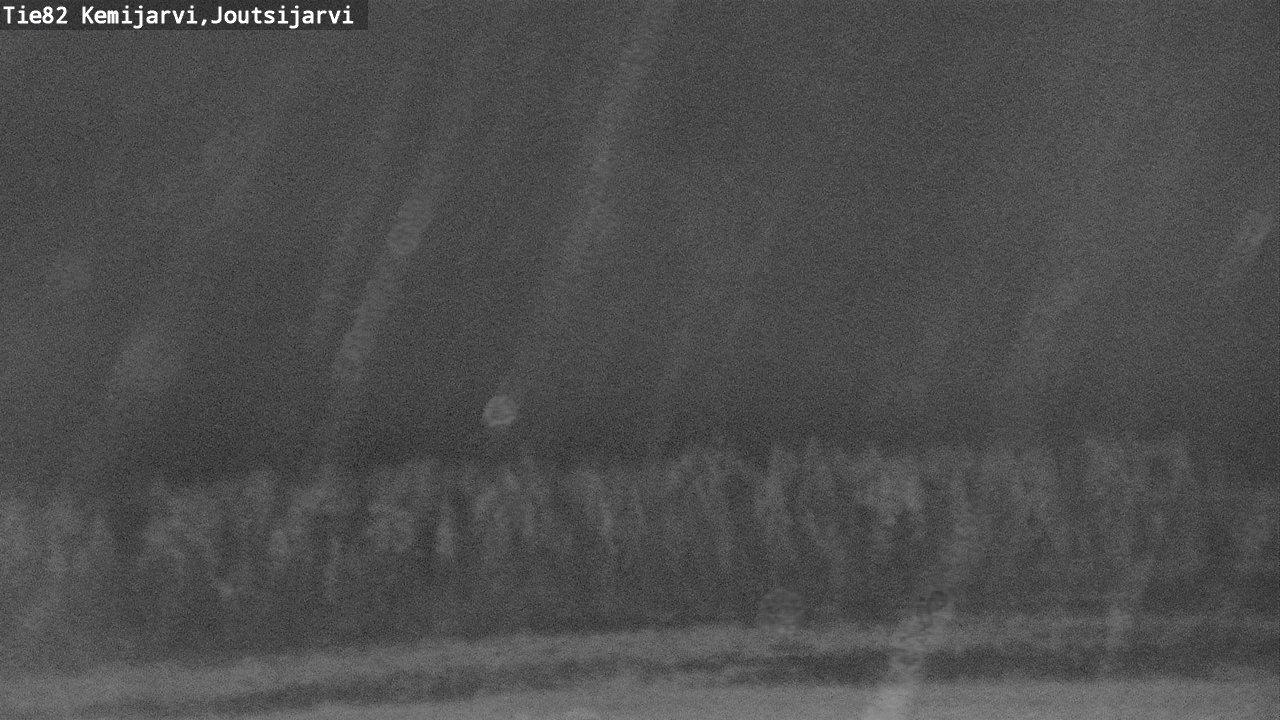 Weather Camera Image Road 82 Kemijärvi, Joutsijärvi, Kemijärvi, Lappi