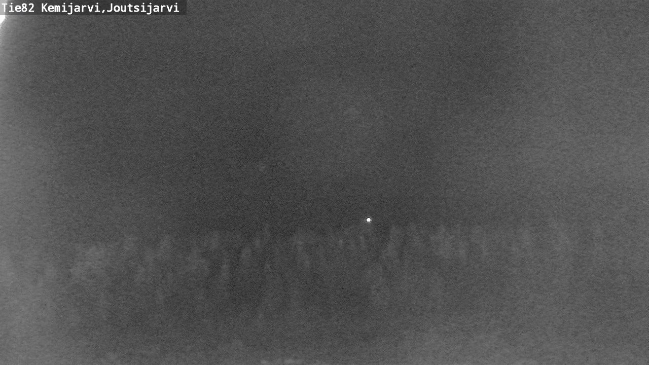 Weather Camera Image Road 82 Kemijärvi, Joutsijärvi, Kemijärvi, Lappi