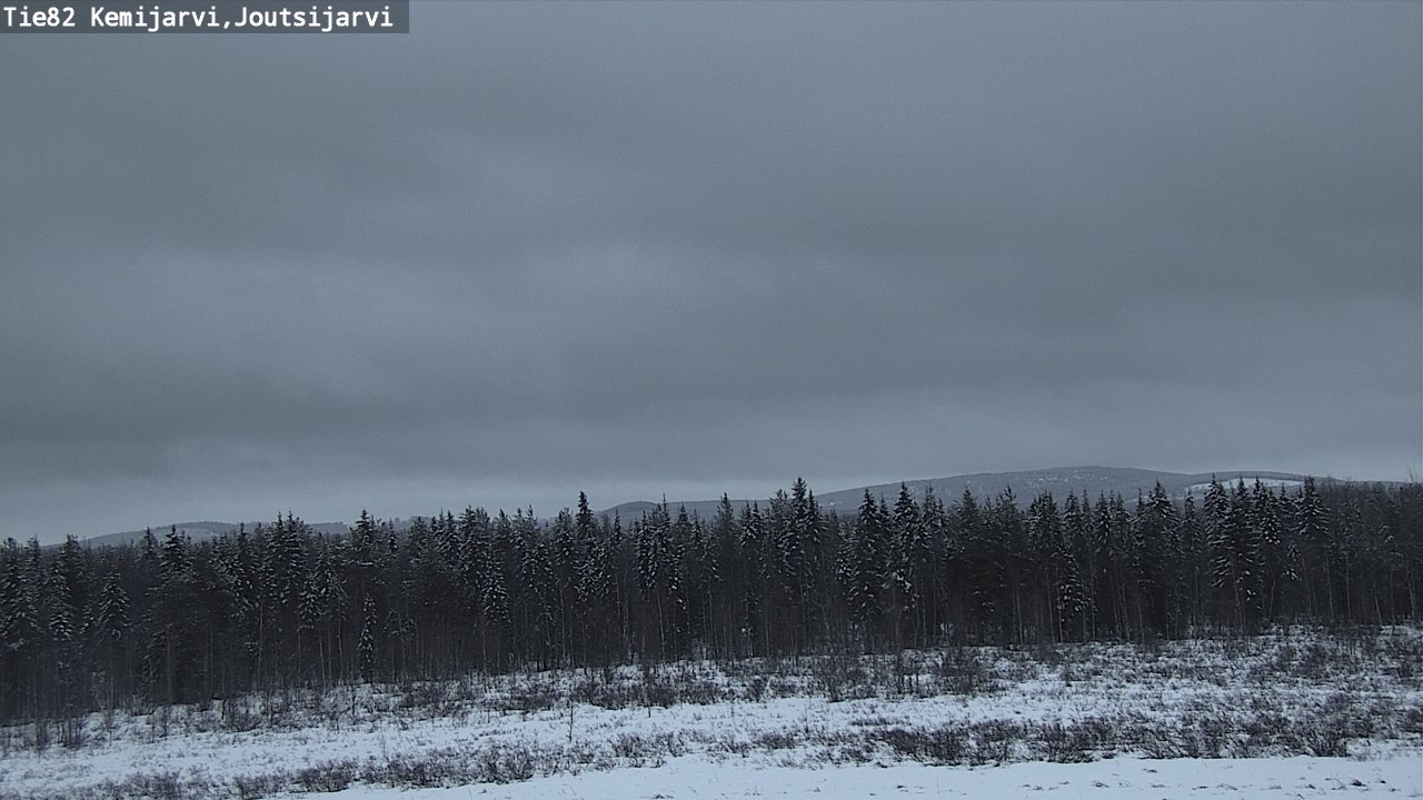 Kelikamerat Kuva Tie 82 Kemijärvi, Joutsijärvi, Kemijärvi, Lappi