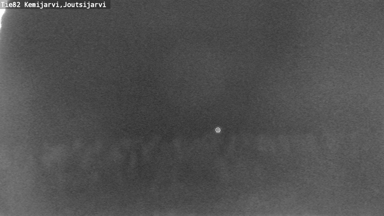 Weather Camera Image Väg 82 Kemijärvi, Joutsijärvi, Kemijärvi, Lappi