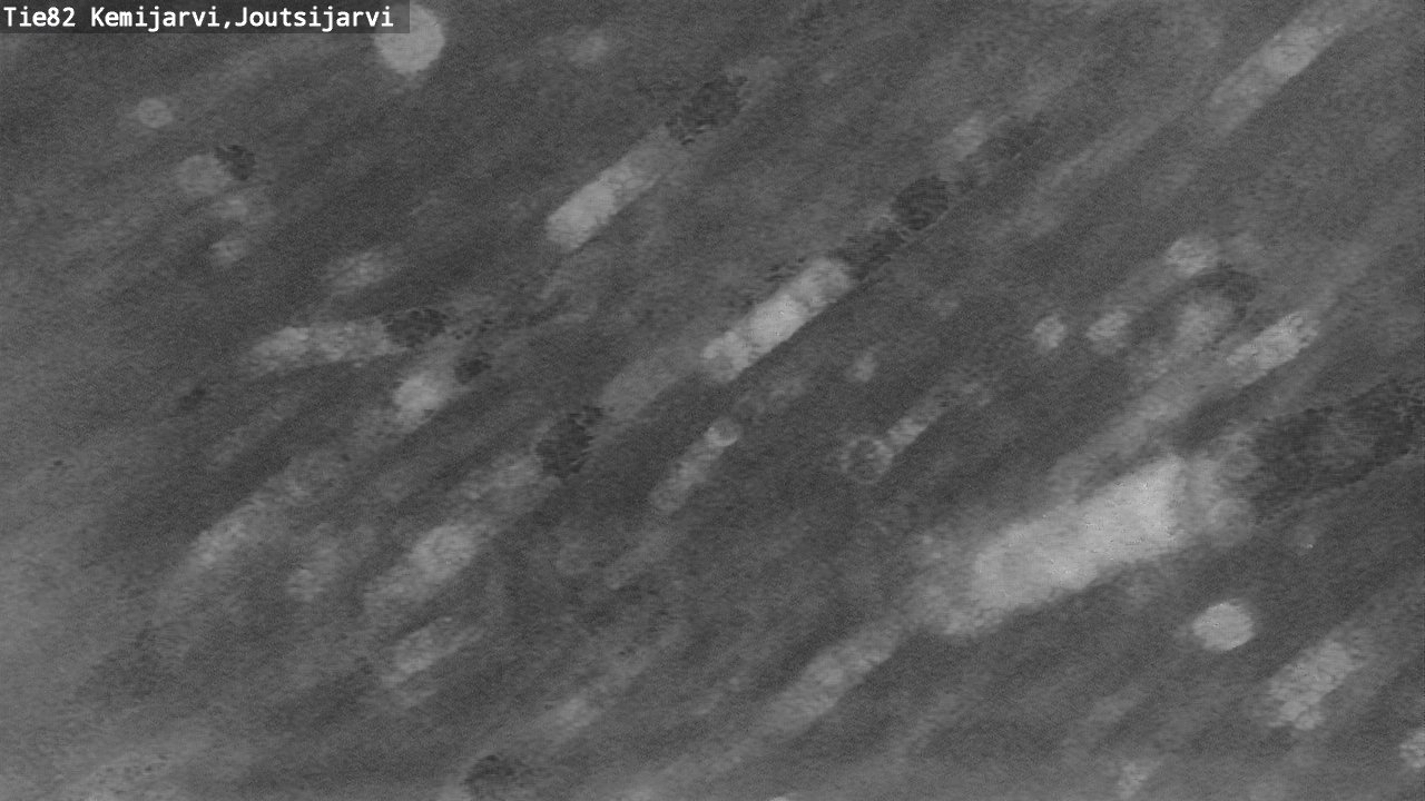 Weather Camera Image Road 82 Kemijärvi, Joutsijärvi, Kemijärvi, Lappi