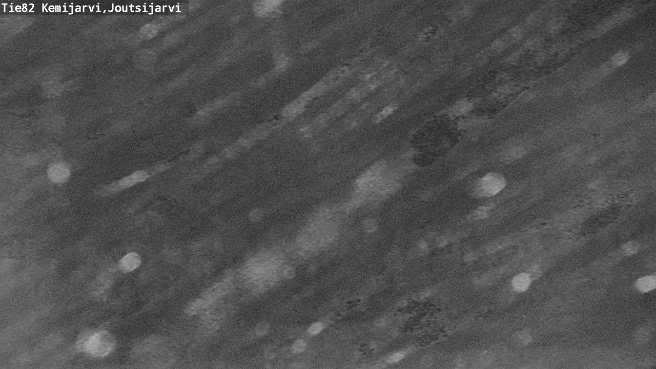 Weather Camera Image Road 82 Kemijärvi, Joutsijärvi, Kemijärvi, Lappi