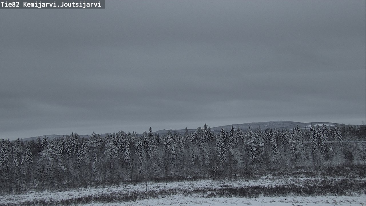 Kelikamerat Kuva Tie 82 Kemijärvi, Joutsijärvi, Kemijärvi, Lappi