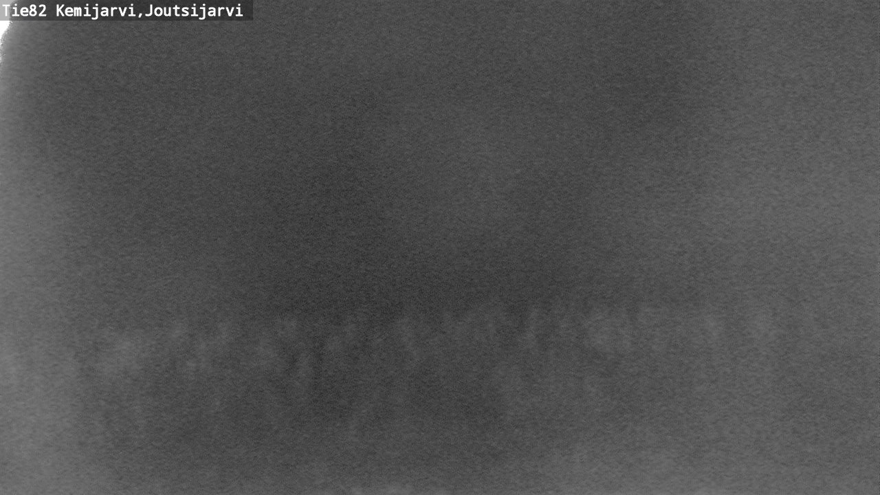 Weather Camera Image Road 82 Kemijärvi, Joutsijärvi, Kemijärvi, Lappi