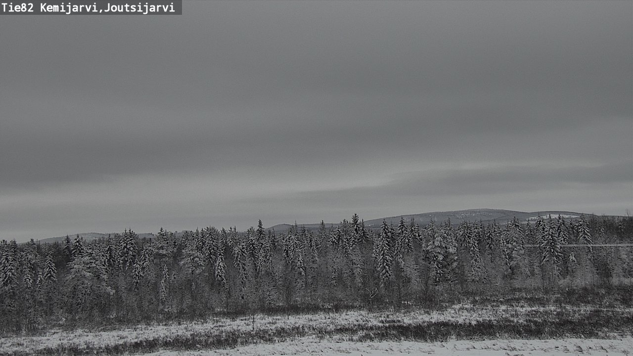 Kelikamerat Kuva Tie 82 Kemijärvi, Joutsijärvi, Kemijärvi, Lappi