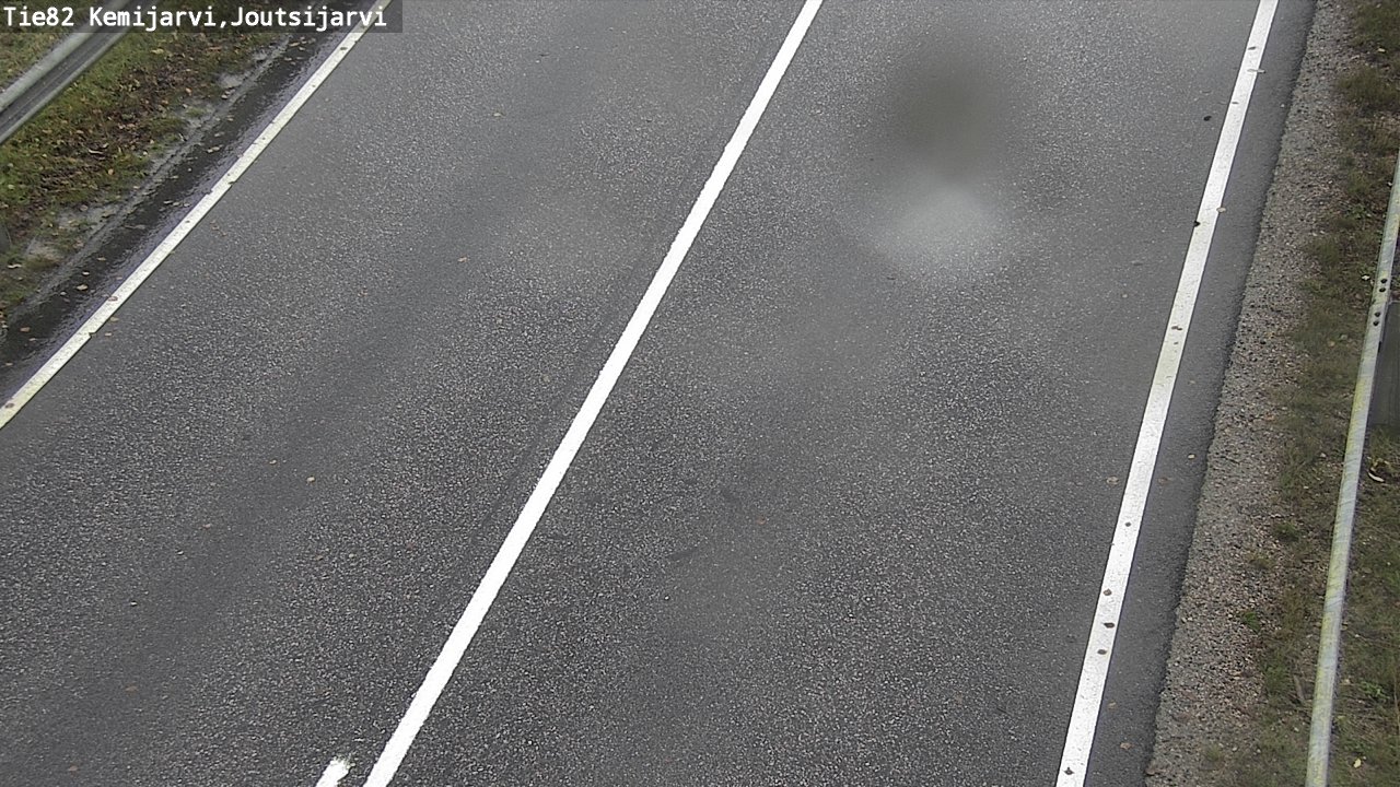 Weather Camera Image Road 82 Kemijärvi, Joutsijärvi, Kemijärvi, Lappi