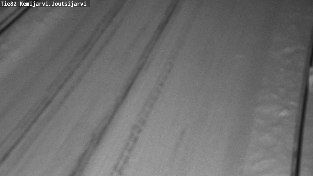 Weather Camera Image Road 82 Kemijärvi, Joutsijärvi, Kemijärvi, Lappi