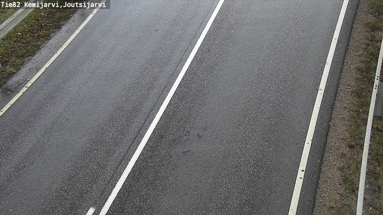 Weather Camera Image Road 82 Kemijärvi, Joutsijärvi, Kemijärvi, Lappi