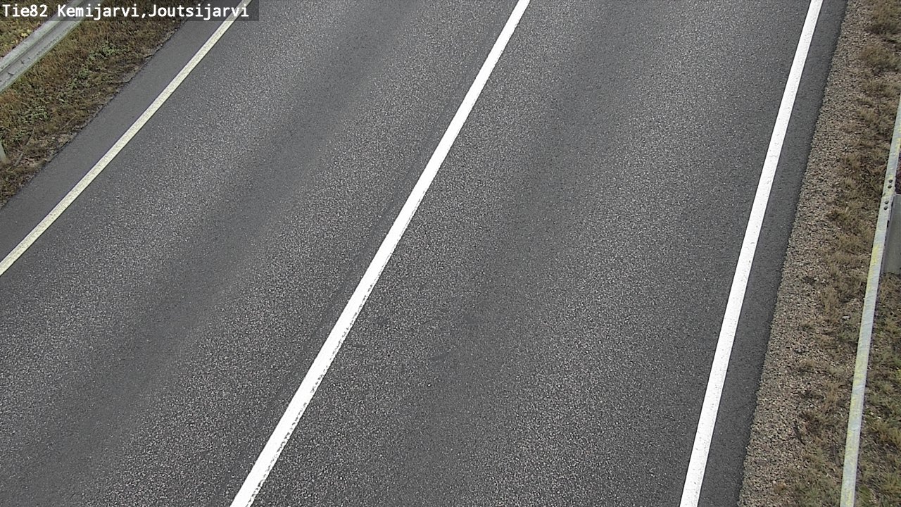 Weather Camera Image Väg 82 Kemijärvi, Joutsijärvi, Kemijärvi, Lappi