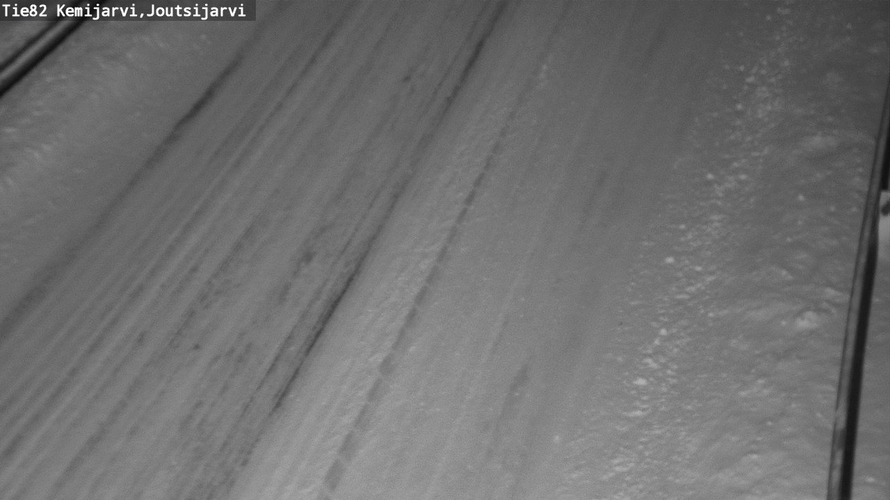 Weather Camera Image Road 82 Kemijärvi, Joutsijärvi, Kemijärvi, Lappi