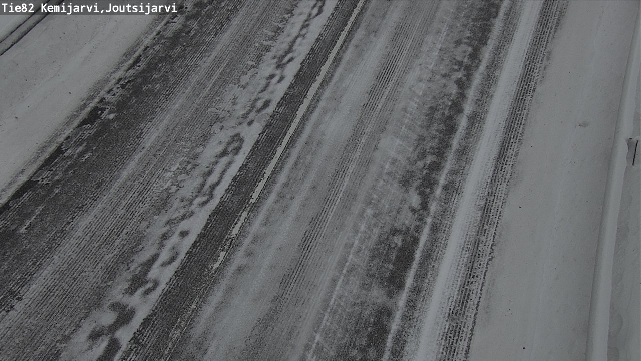 Kelikamerat Kuva Tie 82 Kemijärvi, Joutsijärvi, Kemijärvi, Lappi