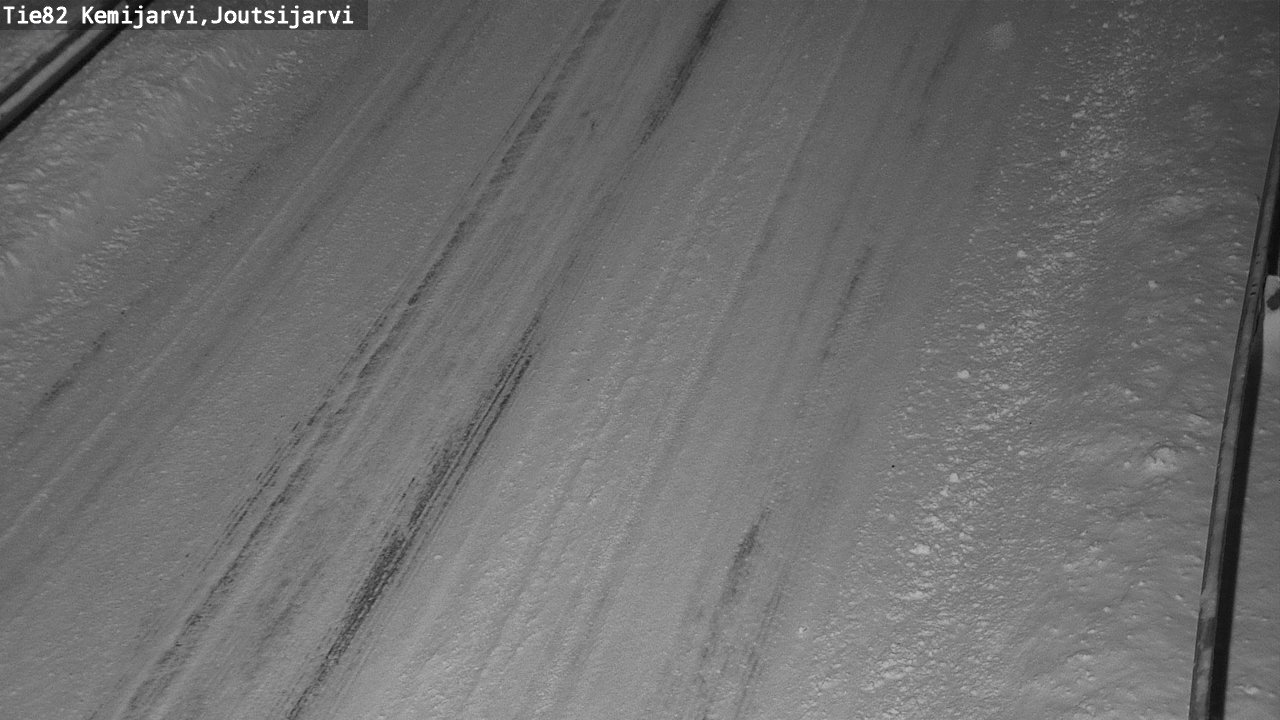 Weather Camera Image Road 82 Kemijärvi, Joutsijärvi, Kemijärvi, Lappi