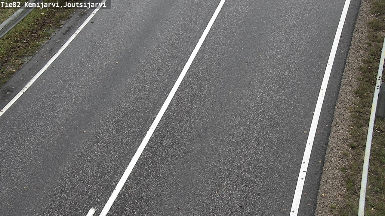 Weather Camera Image Road 82 Kemijärvi, Joutsijärvi, Kemijärvi, Lappi