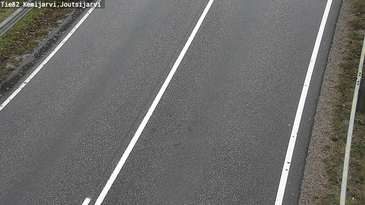 Weather Camera Image Road 82 Kemijärvi, Joutsijärvi, Kemijärvi, Lappi