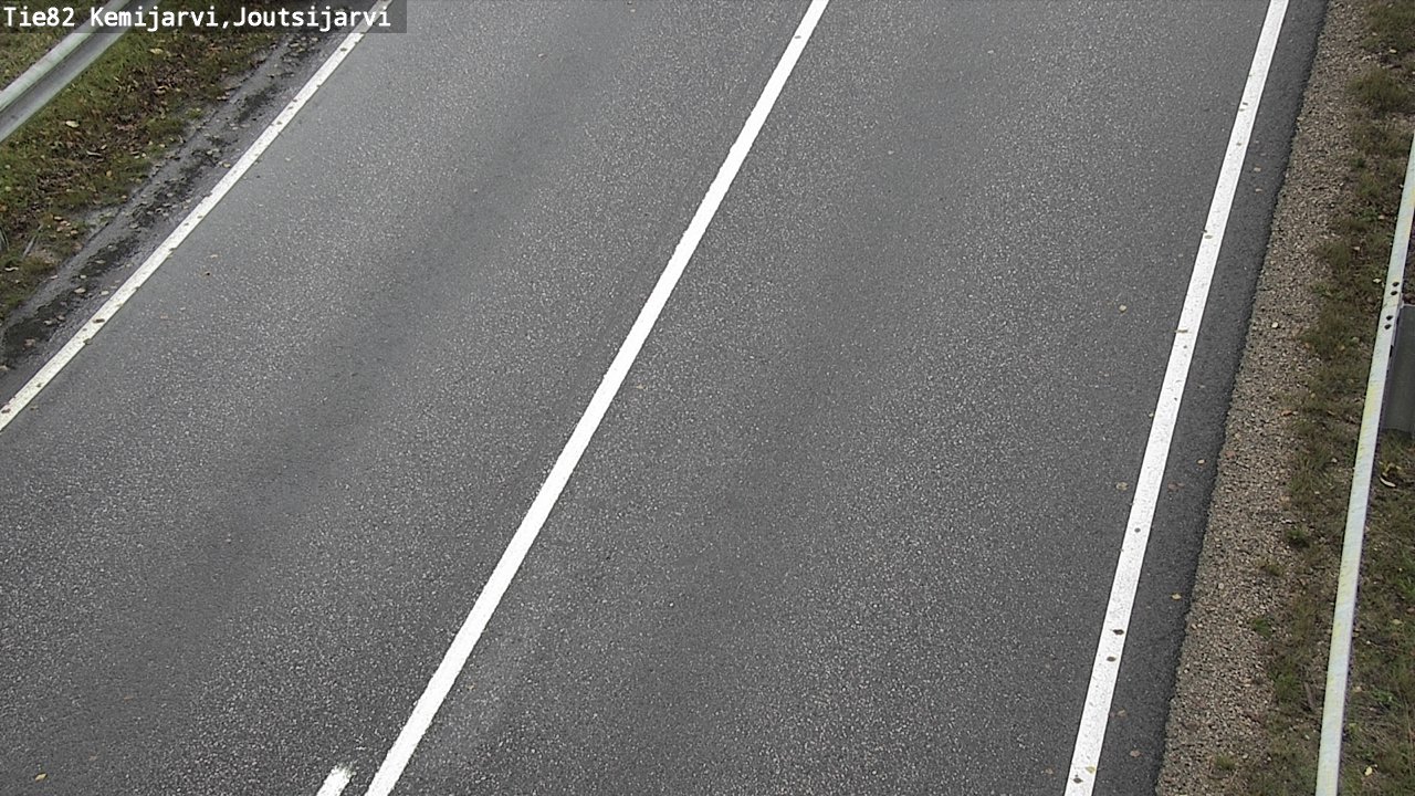 Weather Camera Image Road 82 Kemijärvi, Joutsijärvi, Kemijärvi, Lappi