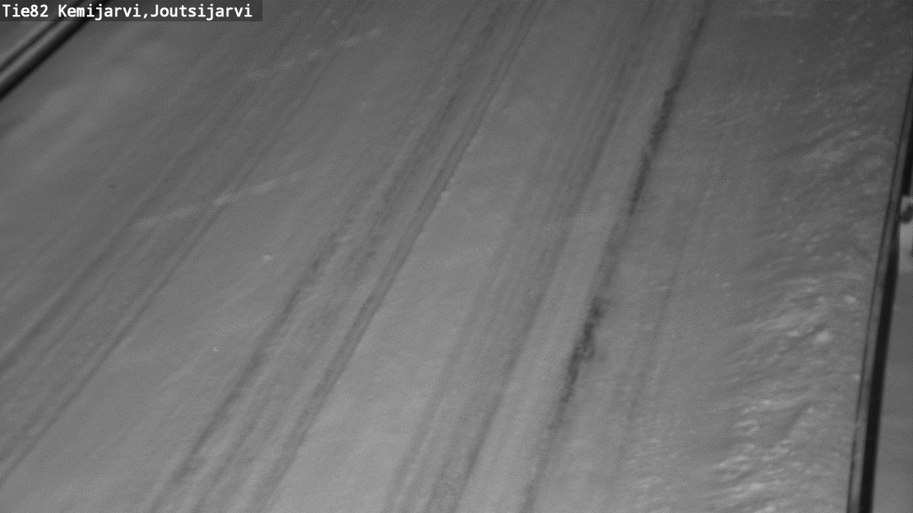 Weather Camera Image Road 82 Kemijärvi, Joutsijärvi, Kemijärvi, Lappi