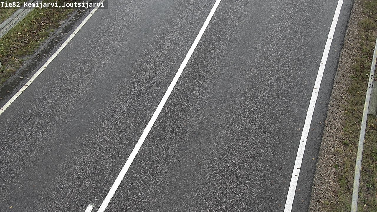 Weather Camera Image Road 82 Kemijärvi, Joutsijärvi, Kemijärvi, Lappi