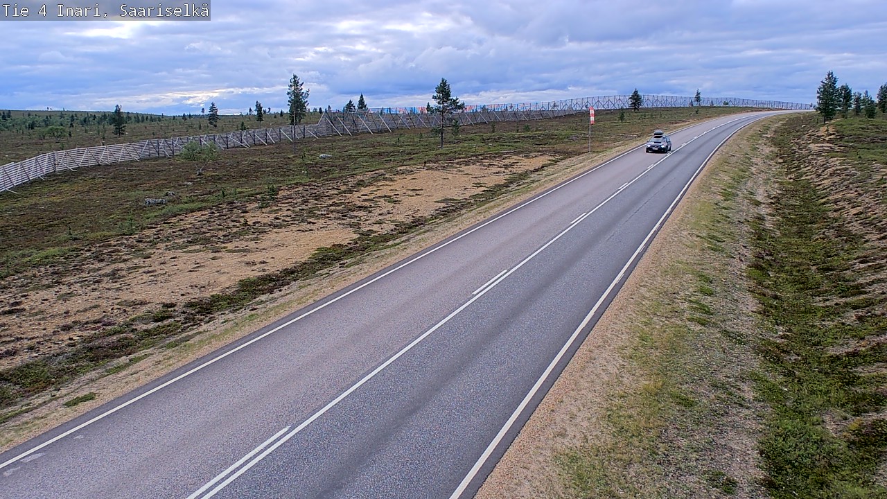 Kelikamerat Kuva Tie 4 Inari, Saariselkä, Kaunispää, Inari, Lappi