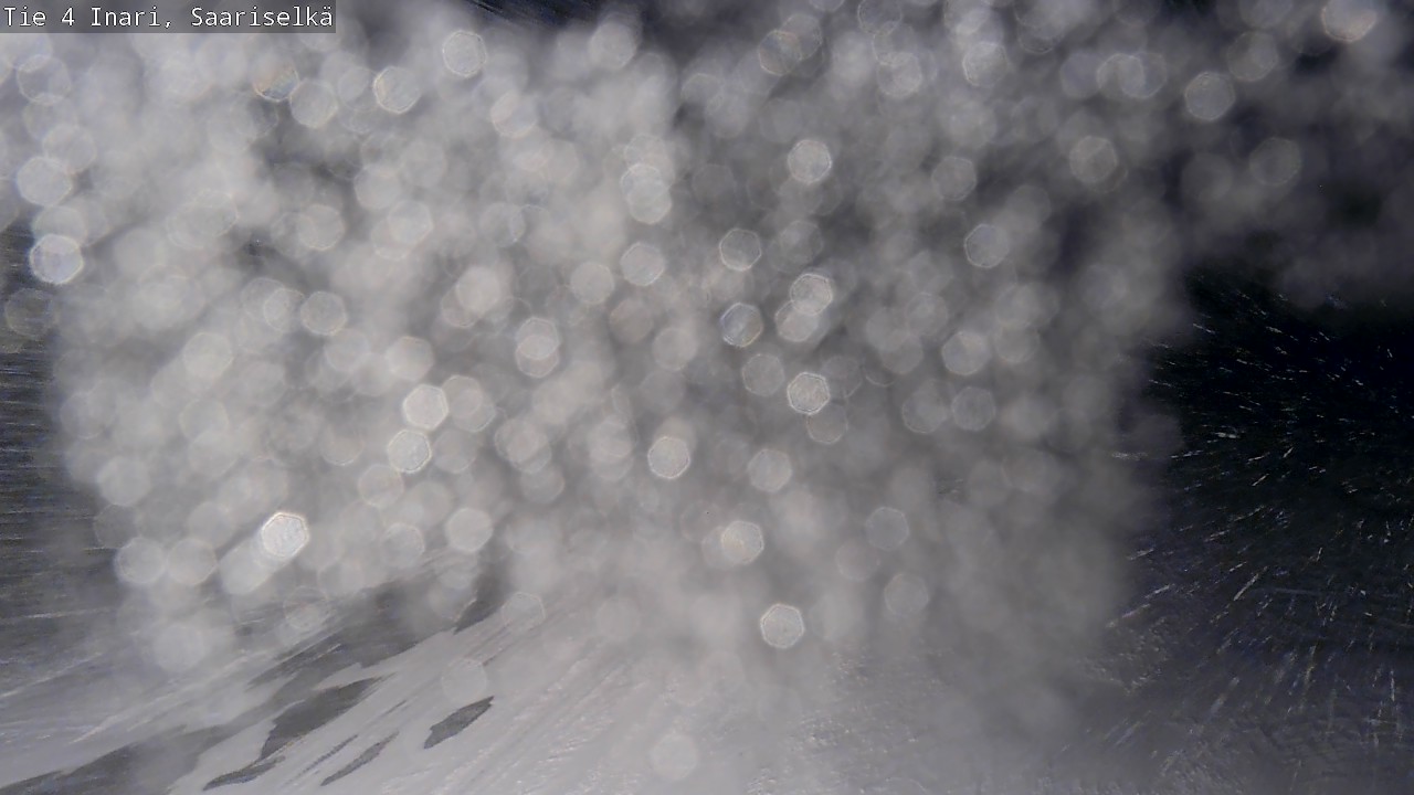 Weather Camera Image Road 4 Inari, Saariselkä, Kaunispää, Inari, Lappi