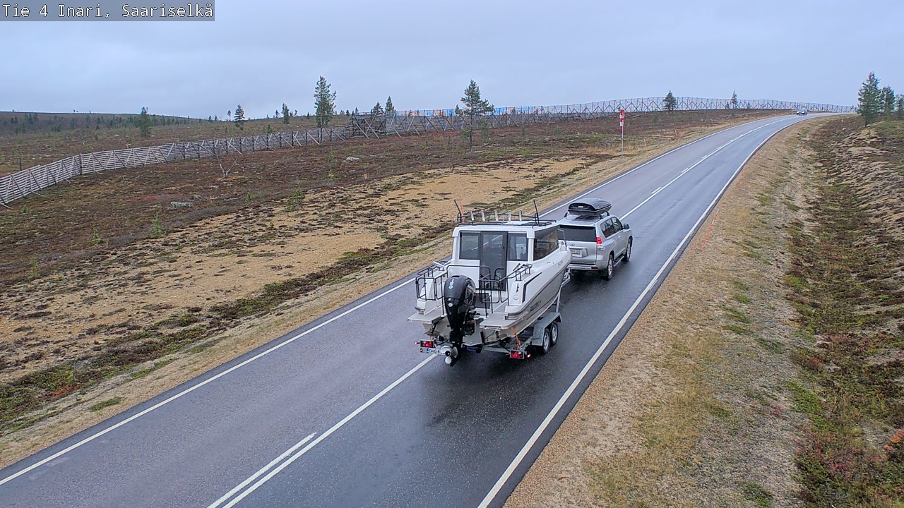 Kelikamerat Kuva Tie 4 Inari, Saariselkä, Kaunispää, Inari, Lappi