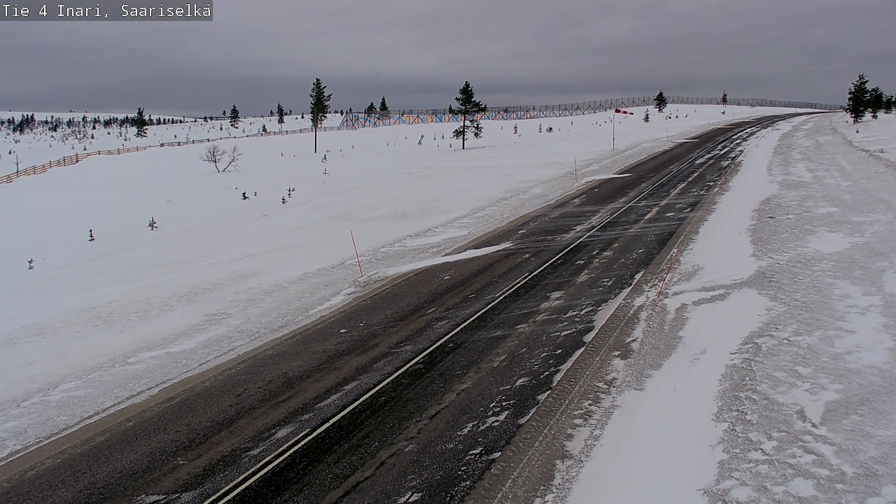 Kelikamerat Kuva Tie 4 Inari, Saariselkä, Kaunispää, Inari, Lappi