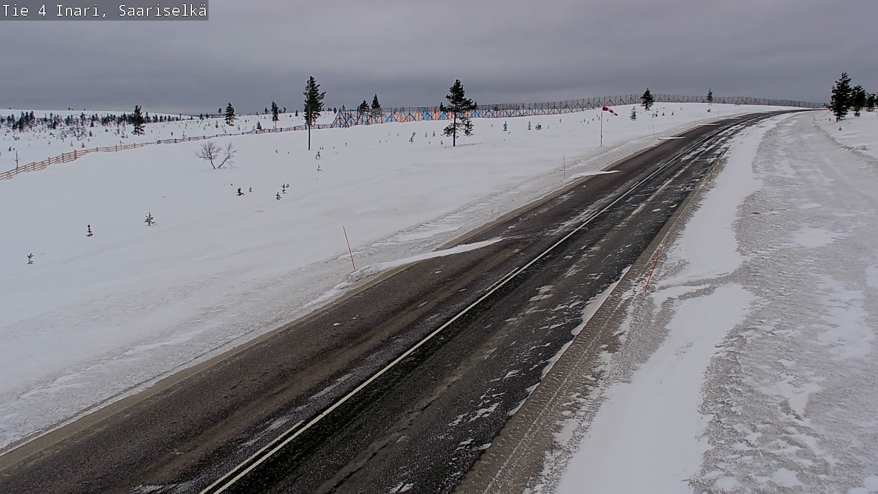 Kelikamerat Kuva Tie 4 Inari, Saariselkä, Kaunispää, Inari, Lappi