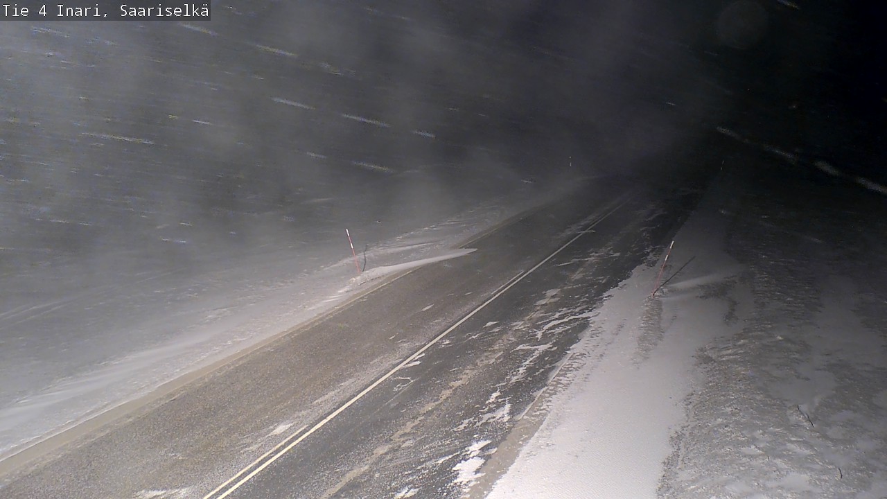 Kelikamerat Kuva Tie 4 Inari, Saariselkä, Kaunispää, Inari, Lappi