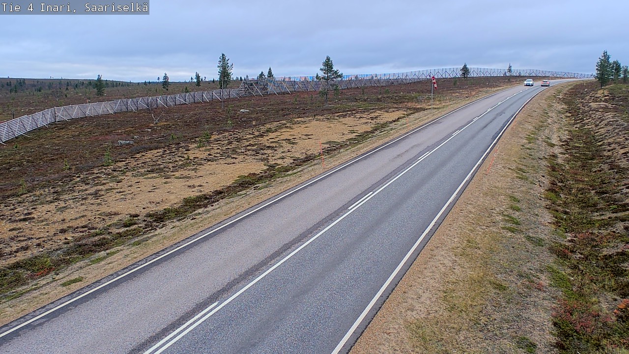 Kelikamerat Kuva Tie 4 Inari, Saariselkä, Kaunispää, Inari, Lappi