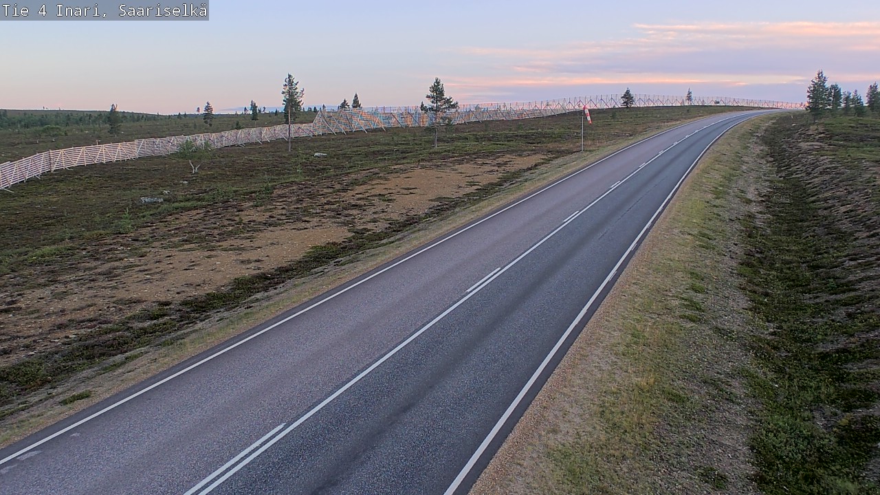 Kelikamerat Kuva Tie 4 Inari, Saariselkä, Kaunispää, Inari, Lappi