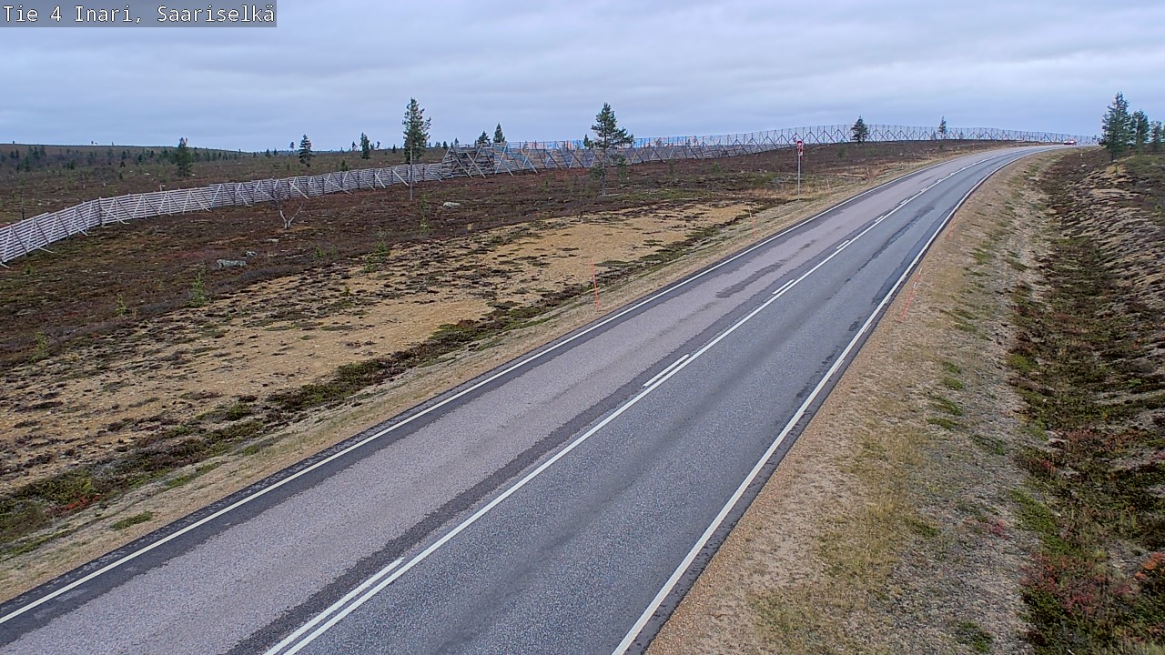 Kelikamerat Kuva Tie 4 Inari, Saariselkä, Kaunispää, Inari, Lappi