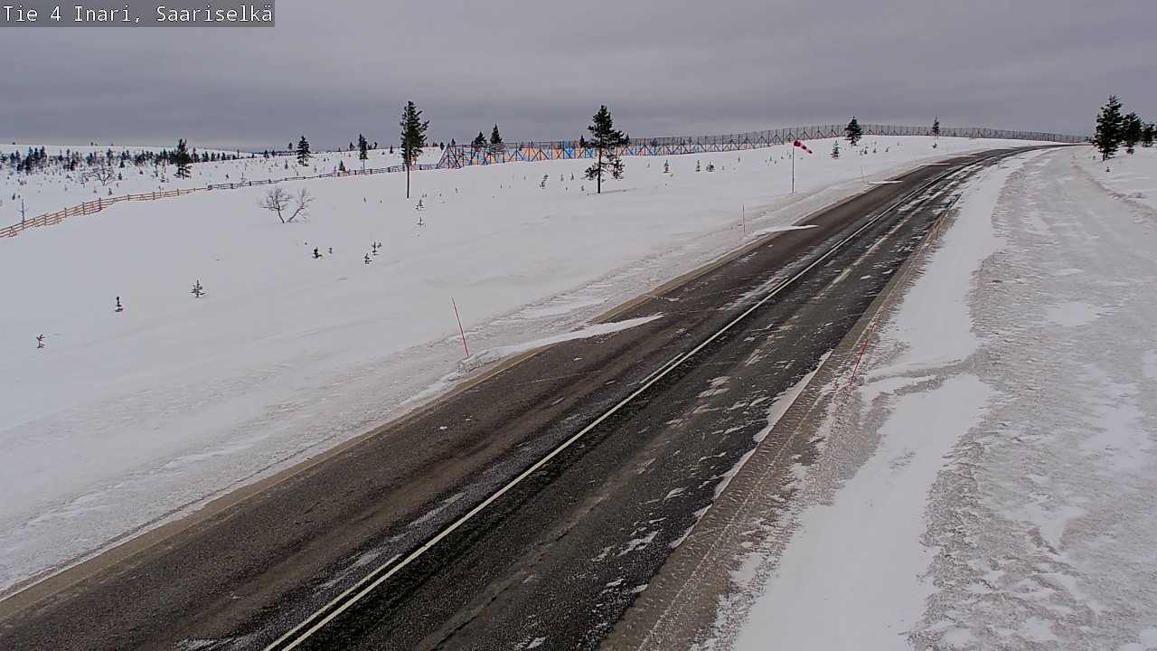 Kelikamerat Kuva Tie 4 Inari, Saariselkä, Kaunispää, Inari, Lappi