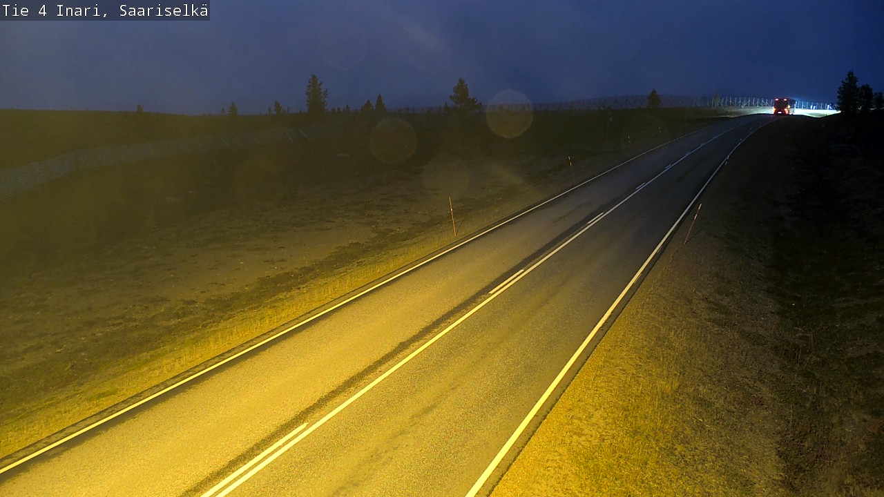 Kelikamerat Kuva Tie 4 Inari, Saariselkä, Kaunispää, Inari, Lappi