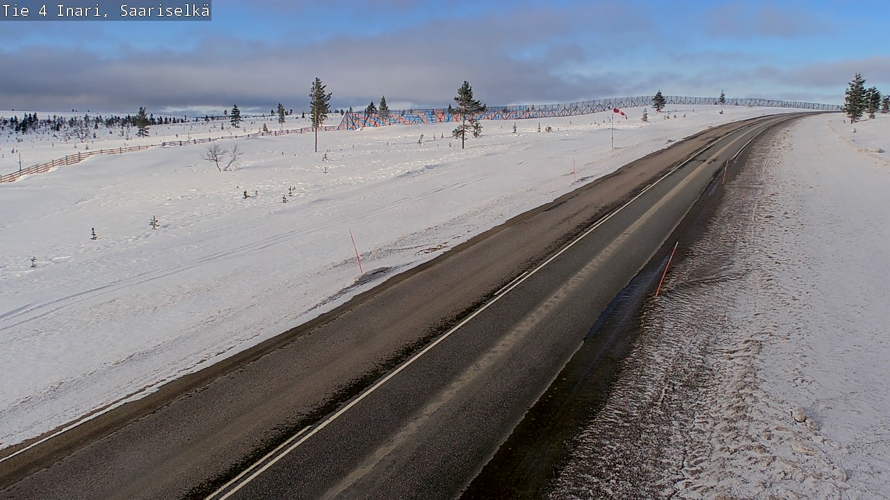 Kelikamerat Kuva Tie 4 Inari, Saariselkä, Kaunispää, Inari, Lappi