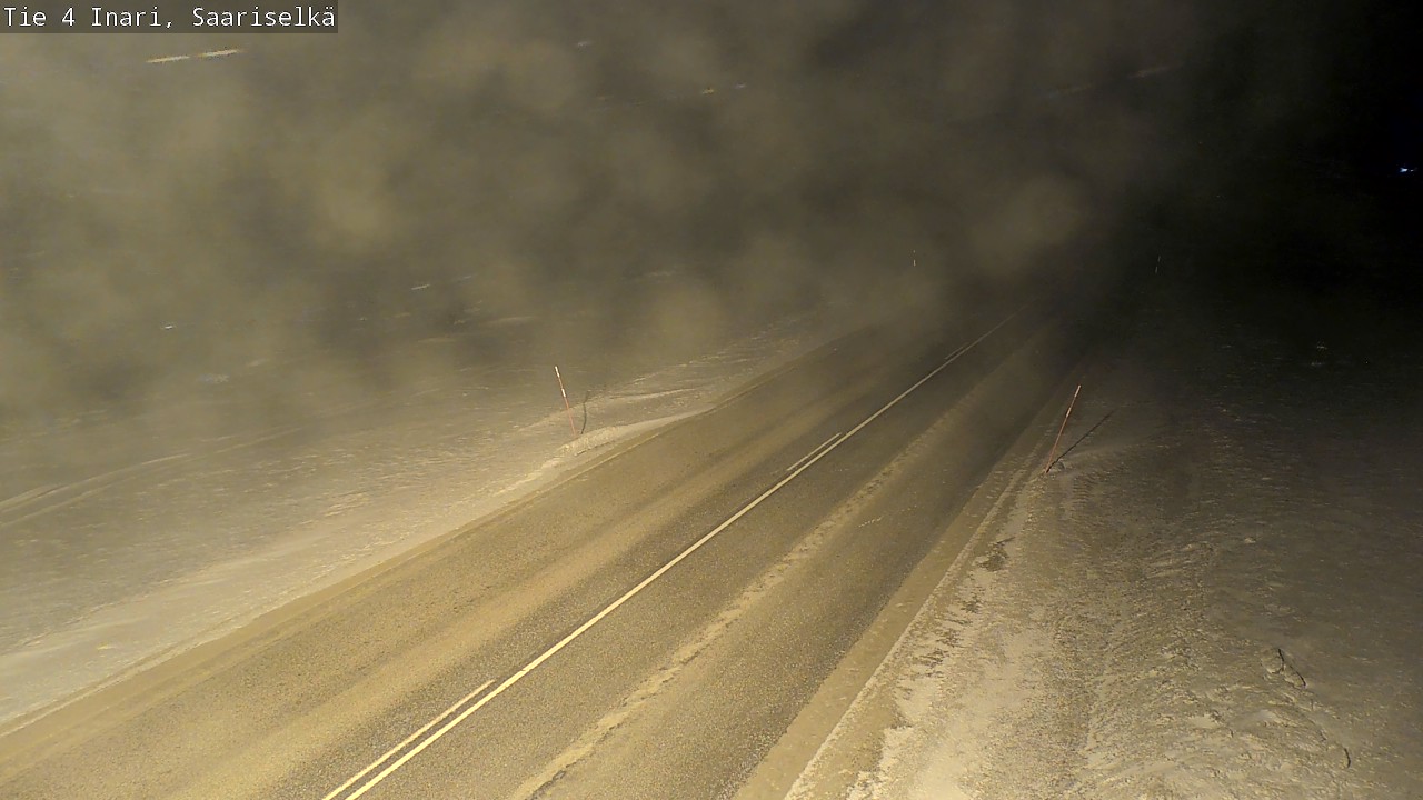 Kelikamerat Kuva Tie 4 Inari, Saariselkä, Kaunispää, Inari, Lappi