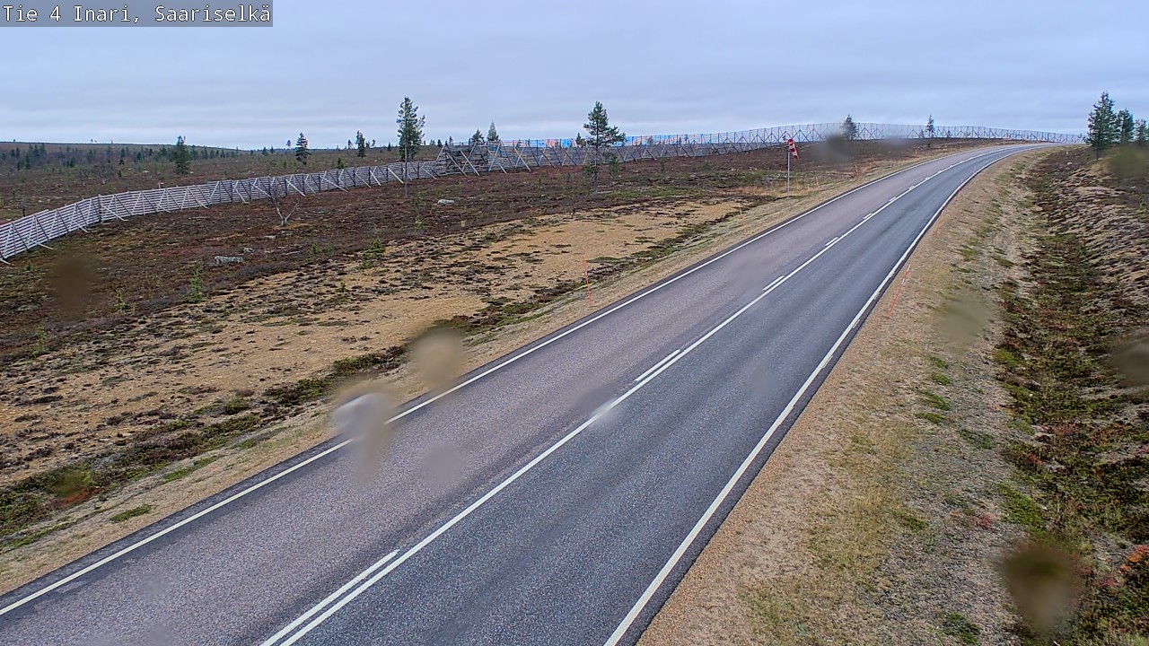Kelikamerat Kuva Tie 4 Inari, Saariselkä, Kaunispää, Inari, Lappi