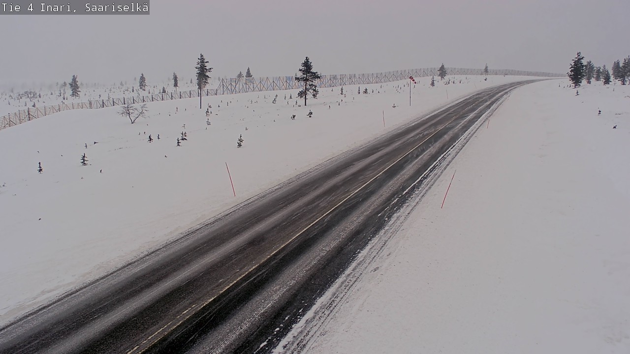Kelikamerat Kuva Tie 4 Inari, Saariselkä, Kaunispää, Inari, Lappi