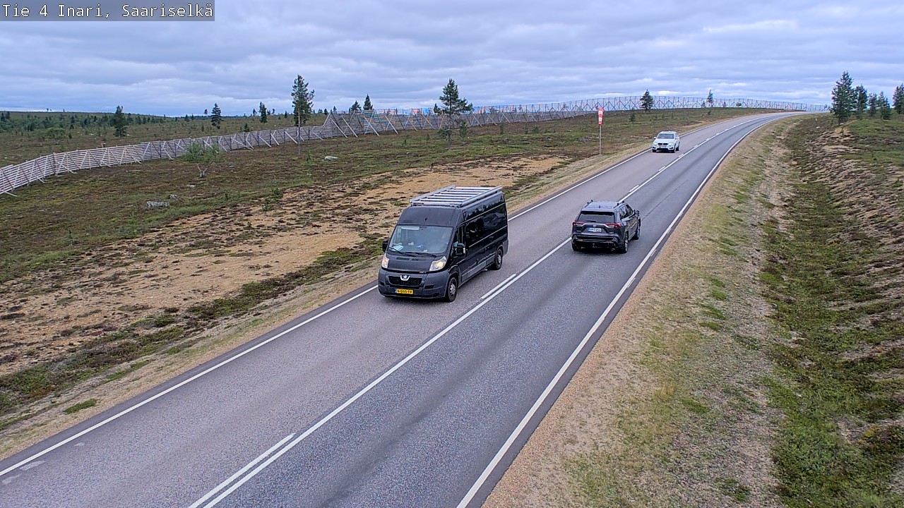 Kelikamerat Kuva Tie 4 Inari, Saariselkä, Kaunispää, Inari, Lappi