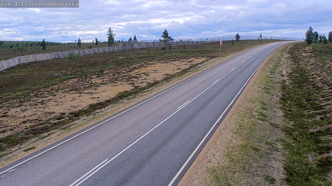 Kelikamerat Kuva Tie 4 Inari, Saariselkä, Kaunispää, Inari, Lappi