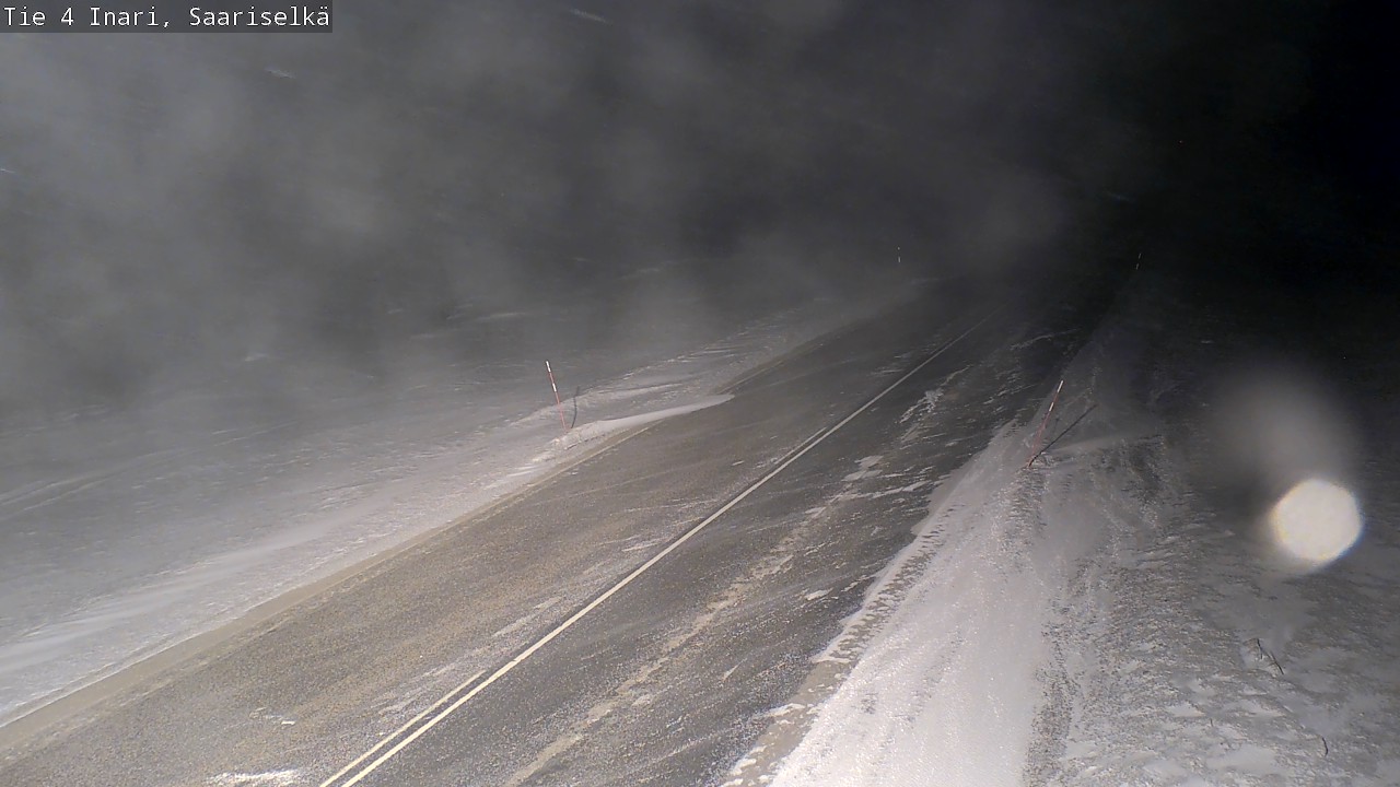 Kelikamerat Kuva Tie 4 Inari, Saariselkä, Kaunispää, Inari, Lappi